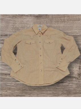 WOMEN'S CRUEL GIRL PEARL SNAP LONGSLEEVE SHIRT